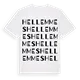 Hellemmes ordlek t-shirt