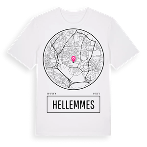 Hellemmes t-shirt – ekologisk bomull t-shirt från Pinshirt