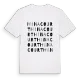 Hinacourt ordlek t-shirt