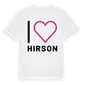 Jag älskar Hirson t-shirt stort tryck