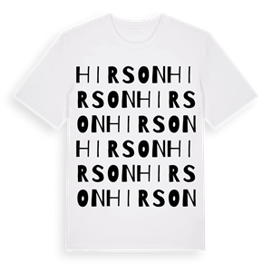 Hirson ordlek t-shirt – ekologisk bomull t-shirt från Pinshirt