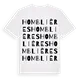 Homblières ordlek t-shirt