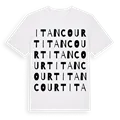 Itancourt ordlek t-shirt