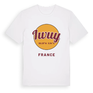 Iwuy cirkel t-shirt – ekologisk bomull t-shirt från Pinshirt