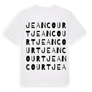 Jeancourt ordlek t-shirt – ekologisk bomull t-shirt från Pinshirt