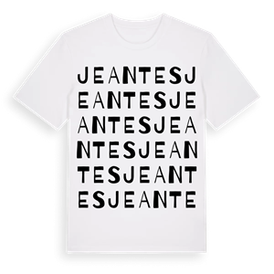 Jeantes ordlek t-shirt – ekologisk bomull t-shirt från Pinshirt