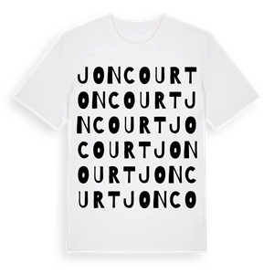 Joncourt ordlek t-shirt – ekologisk bomull t-shirt från Pinshirt