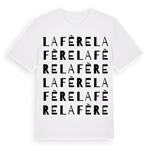 La Fère ordlek t-shirt – ekologisk bomull t-shirt från Pinshirt