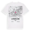 La Madeleine karta t-shirt