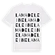 La Madeleine ordlek t-shirt