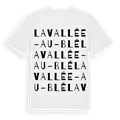 La Vallée-au-Blé ordlek t-shirt