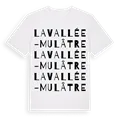 La Vallée-Mulâtre ordlek t-shirt