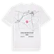 La Ville-aux-Bois-lès-Dizy karta t-shirt