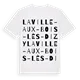 La Ville-aux-Bois-lès-Dizy ordlek t-shirt