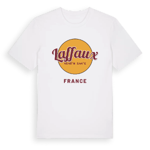 Laffaux cirkel t-shirt – ekologisk bomull t-shirt från Pinshirt