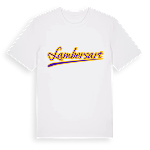 Lambersart baseball t-shirt – ekologisk bomull t-shirt från Pinshirt