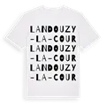 Landouzy-la-Cour ordlek t-shirt