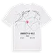 Landouzy-la-Ville karta t-shirt