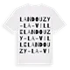 Landouzy-la-Ville ordlek t-shirt