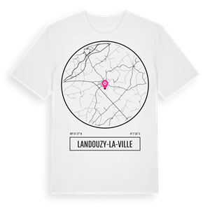 Landouzy-la-Ville t-shirt – ekologisk bomull t-shirt från Pinshirt