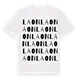 Laon ordlek t-shirt