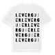 Le Verguier ordlek t-shirt