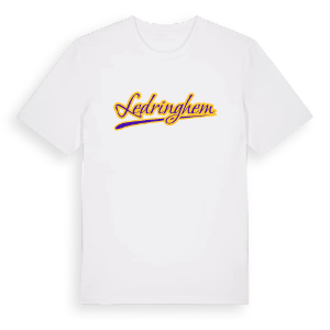 Ledringhem baseball t-shirt – ekologisk bomull t-shirt från Pinshirt
