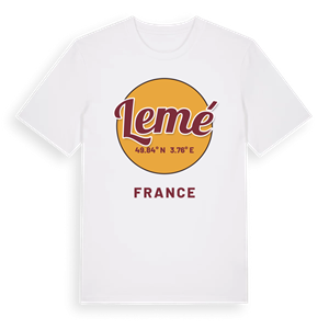 Lemé cirkel t-shirt – ekologisk bomull t-shirt från Pinshirt