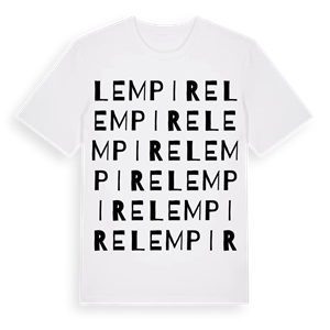 Lempire ordlek t-shirt – ekologisk bomull t-shirt från Pinshirt
