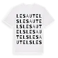 Les Autels ordlek t-shirt