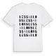 Les Sablons ordlek t-shirt