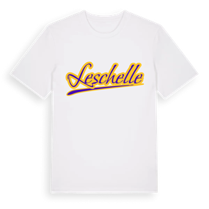 Leschelle baseball t-shirt – ekologisk bomull t-shirt från Pinshirt