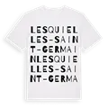 Lesquielles-Saint-Germain ordlek t-shirt