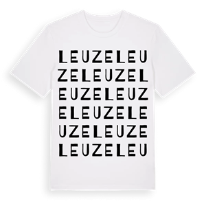 Leuze ordlek t-shirt – ekologisk bomull t-shirt från Pinshirt