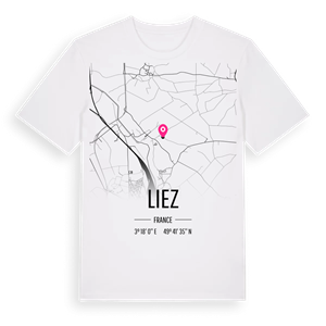 Liez karta t-shirt – ekologisk bomull t-shirt från Pinshirt