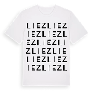 Liez ordlek t-shirt – ekologisk bomull t-shirt från Pinshirt