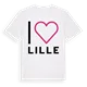 Jag älskar Lille t-shirt stort tryck