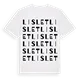 Lislet ordlek t-shirt