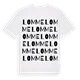 Lomme ordlek t-shirt
