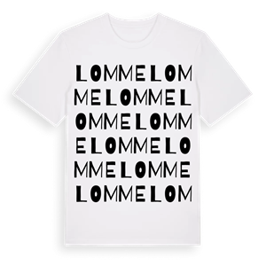 Lomme ordlek t-shirt – ekologisk bomull t-shirt från Pinshirt