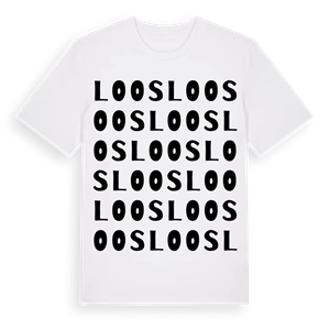 Loos ordlek t-shirt – ekologisk bomull t-shirt från Pinshirt