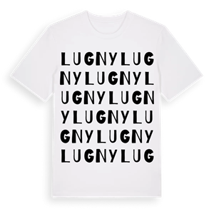 Lugny ordlek t-shirt – ekologisk bomull t-shirt från Pinshirt