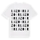 Luzoir ordlek t-shirt