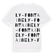 Ly-Fontaine ordlek t-shirt