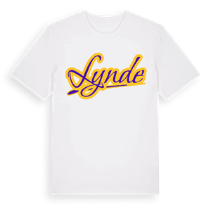 Lynde baseball t-shirt – ekologisk bomull t-shirt från Pinshirt