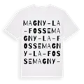 Magny-la-Fosse ordlek t-shirt