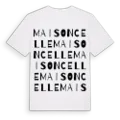 Maisoncelle ordlek t-shirt