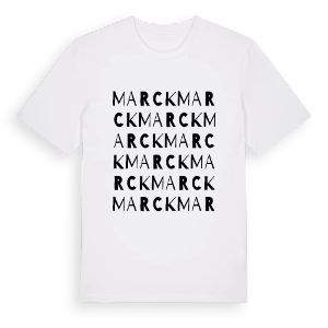 Marck ordlek t-shirt – ekologisk bomull t-shirt från Pinshirt