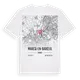 Marcq-en-Barœul karta t-shirt