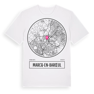 Marcq-en-Barœul t-shirt – ekologisk bomull t-shirt från Pinshirt